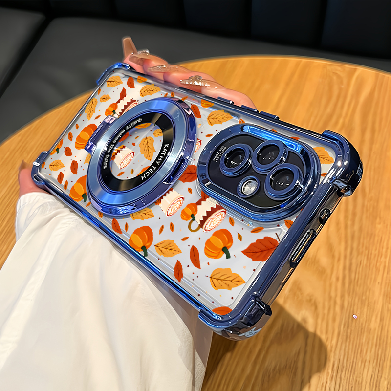 Oppo Find X8 - Coque de téléphone à motifs automnaux