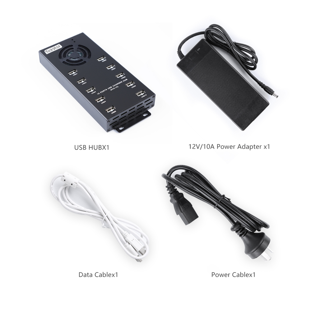 Usb Hub - Hub USB à 10 ports pour