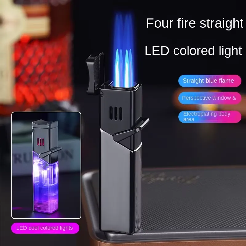 Electronics Gadgets For Gift - Briquet à cigares en métal coupe-vent,