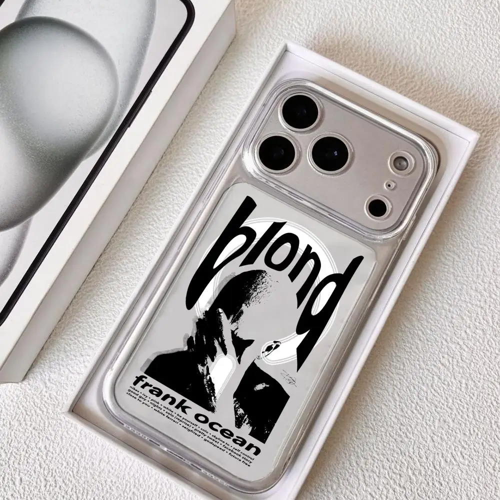 Wireless Charger - Coque de téléphone Singer Frank Blonde