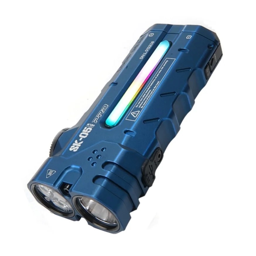 Power Bank - Lampe de poche LED plate puissante