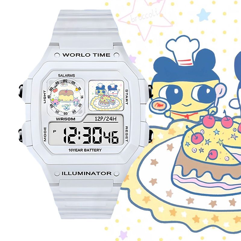 Smart Watch - Montre électronique intelligente Tamagotchi Big Mouth