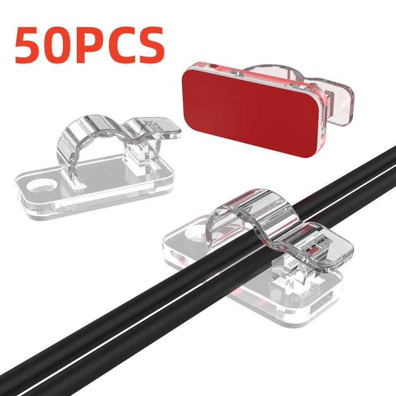 Usb Charger - 10/50 pièces de clips organisateurs de