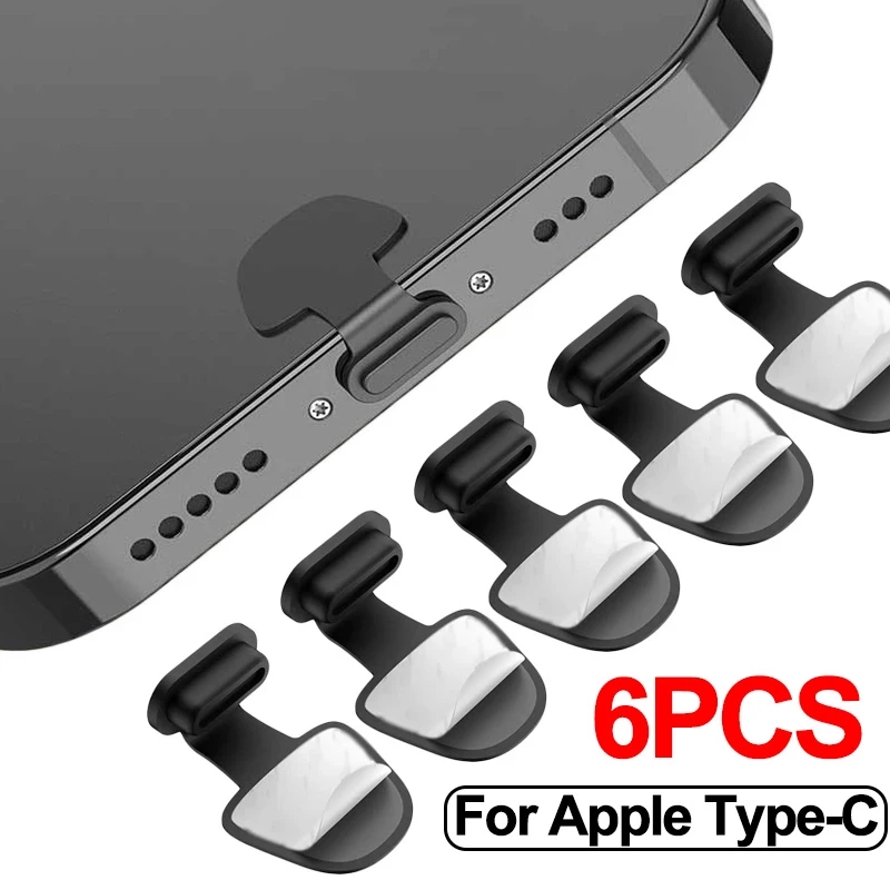 Usb Hub - 1/4/6 pièces Bouchon anti-poussière pour port