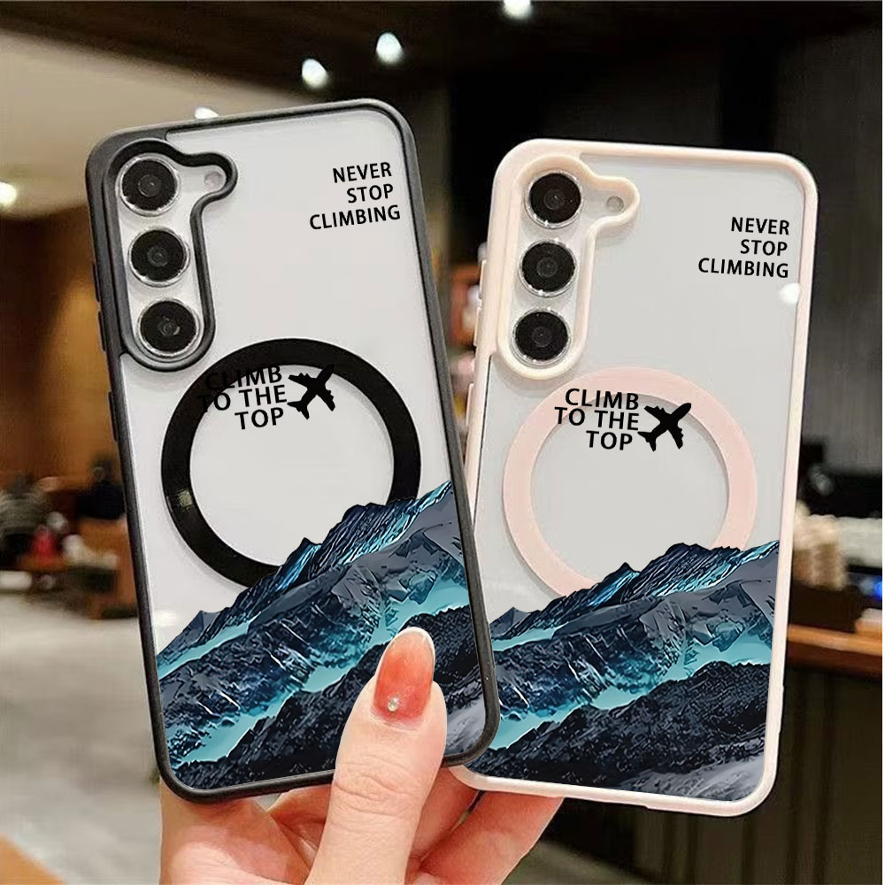 Wireless Charger - Coque de téléphone magnétique à chargement