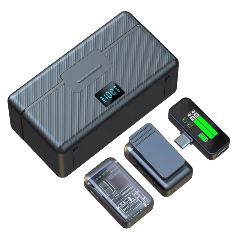 Usb Charger - Microphone Lavalier Sans Fil USB avec