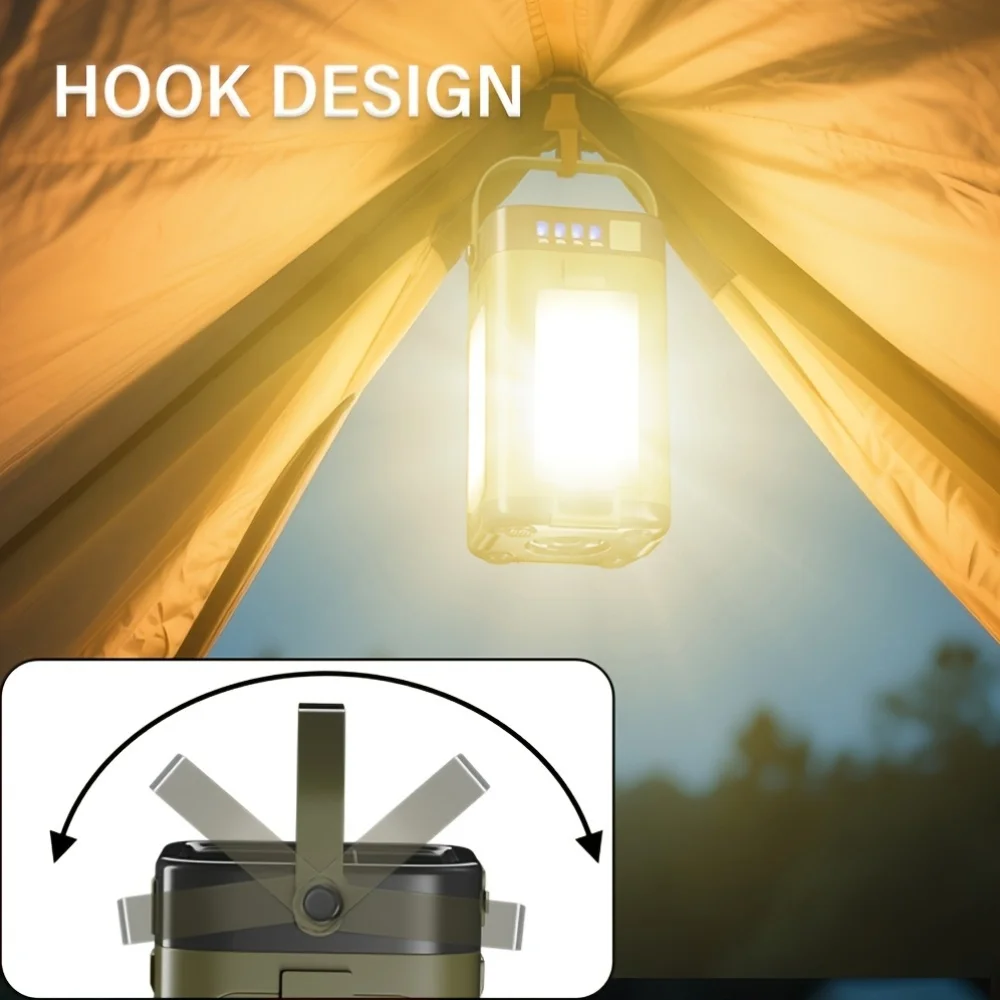 Lampe solaire portable de camp - Power Bank avis et prix