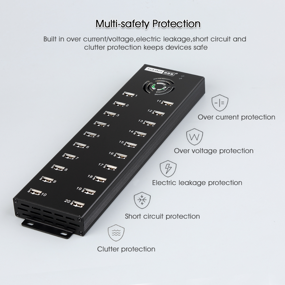 Hub USB 2.0 Sipolar A-805P à 2 - Usb Hub avis et prix