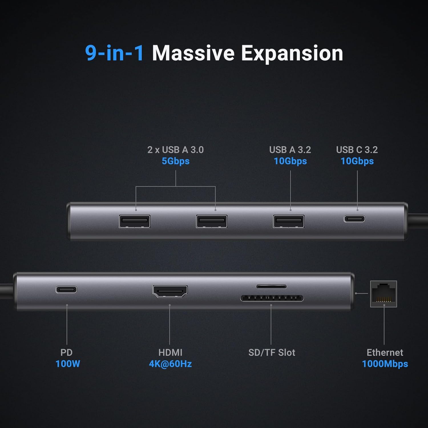 UGREEN Revodok Pro 109 Hub USB - Usb Hub avis et prix