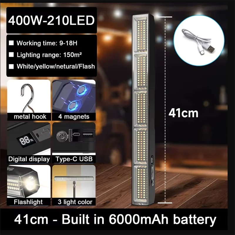 Barre lumineuse de travail à L - Power Bank avis et prix