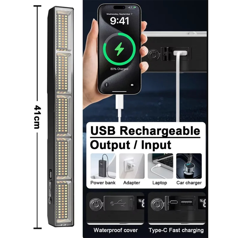 Barre lumineuse de travail à L - Power Bank avis et prix