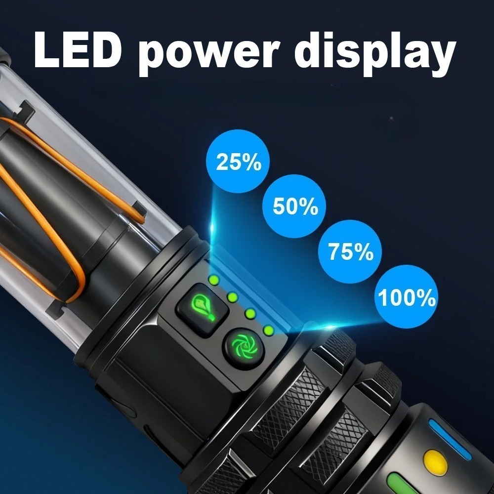 Lampe torche LED ultra-lumineu - Power Bank avis et prix
