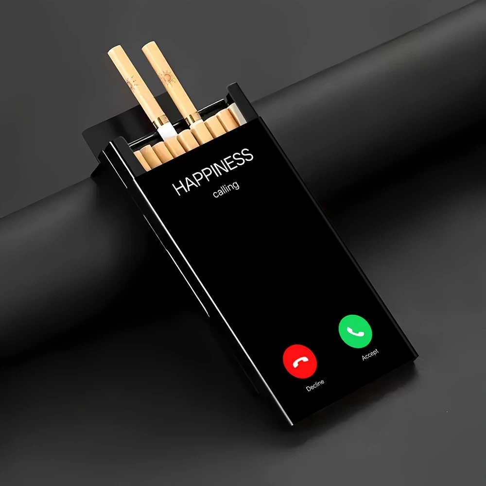 Étui à cigarettes en métal fin - Phone Holder avis et prix