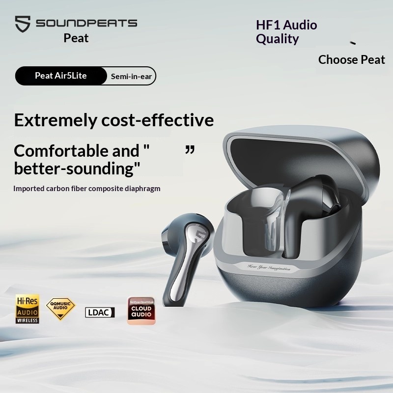 SoundPEATS Air5 Lite Bluetooth - Headphones Wireless avis et prix