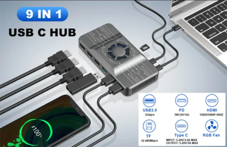 OFIYAA USB 3.0 Station d'accue - Usb Hub avis et prix