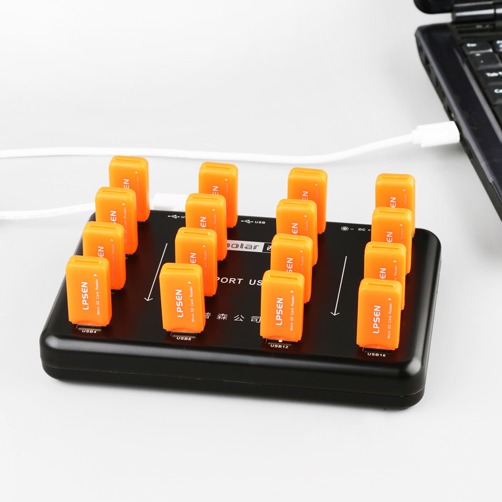 Hub USB 2.0 alimenté 16 ports  - Usb Hub avis et prix
