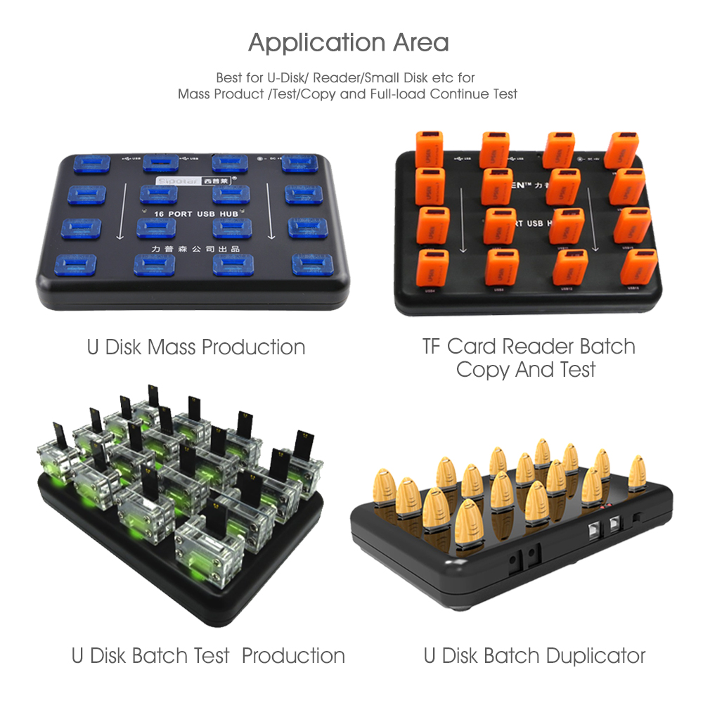 Hub USB 2.0 alimenté 16 ports  - Usb Hub avis et prix