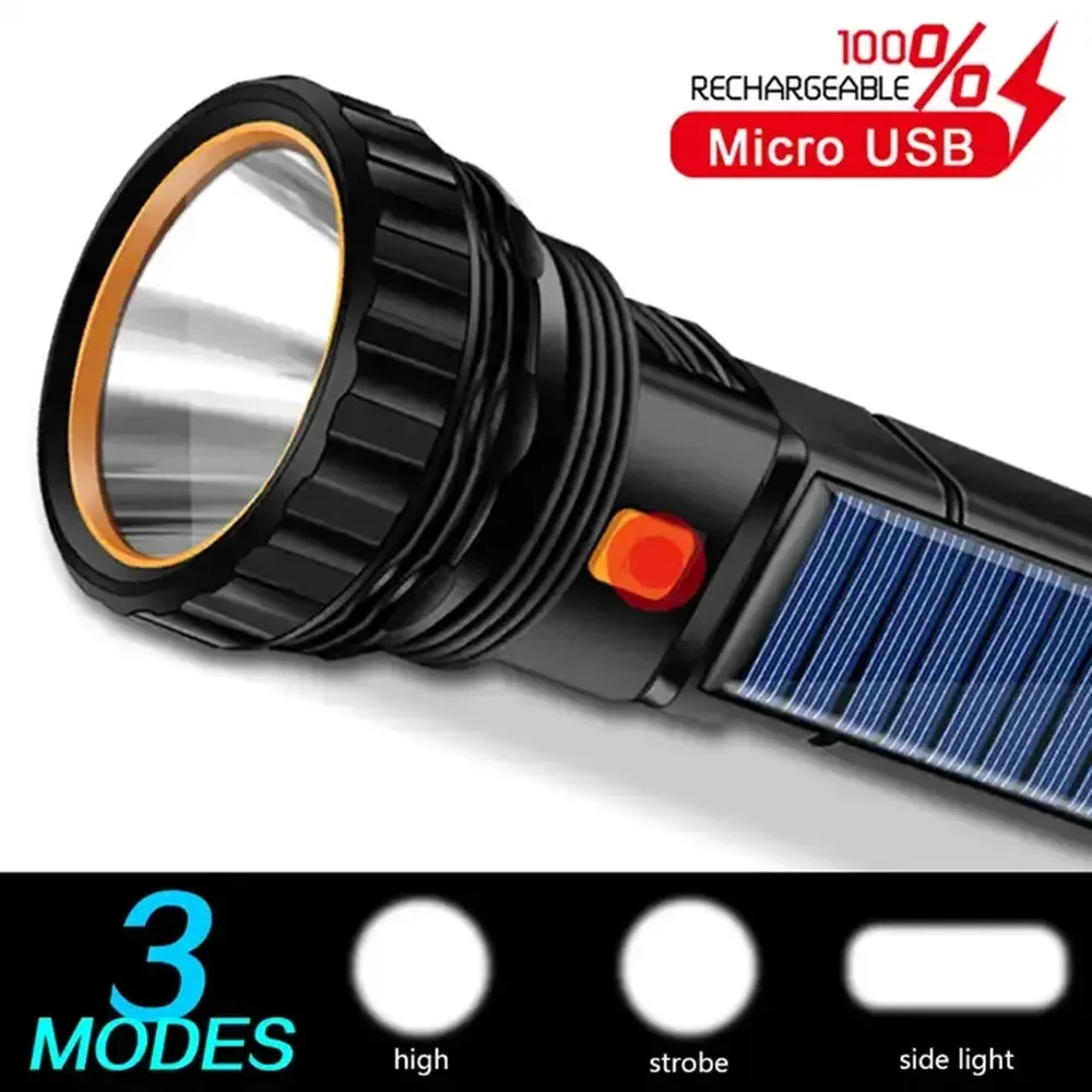 Lampe torche solaire LED multi - Power Bank avis et prix
